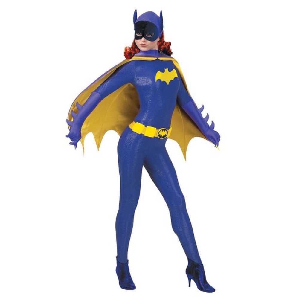 Batgirl Classic Series Costume Cosplay TV DC Rubie's Purple Superhero-Medium